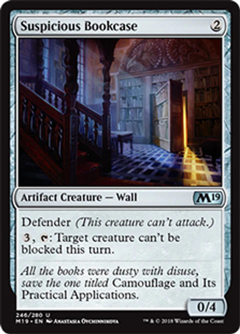 Suspicious Bookcase - M19 - U
