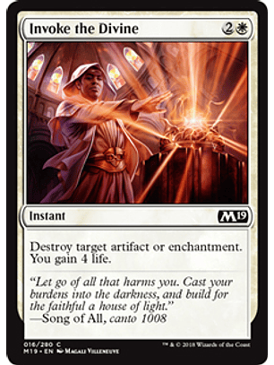 Invoke the Divine - M19 - C