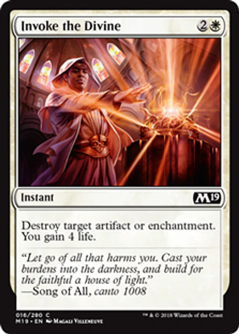 Invoke the Divine - M19 - C