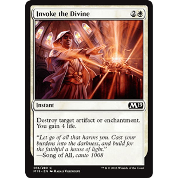 Invoke the Divine - M19 - C