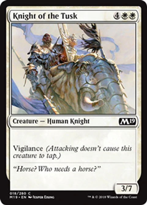 Knight of the Tusk - M19 - C 