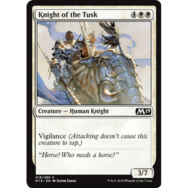 Knight of the Tusk - M19 - C 