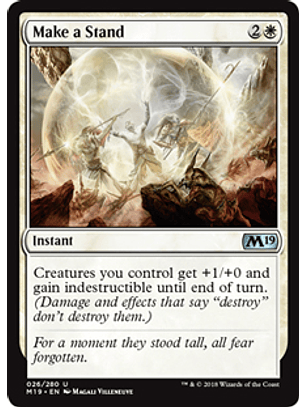 Make a Stand - M19 - U 