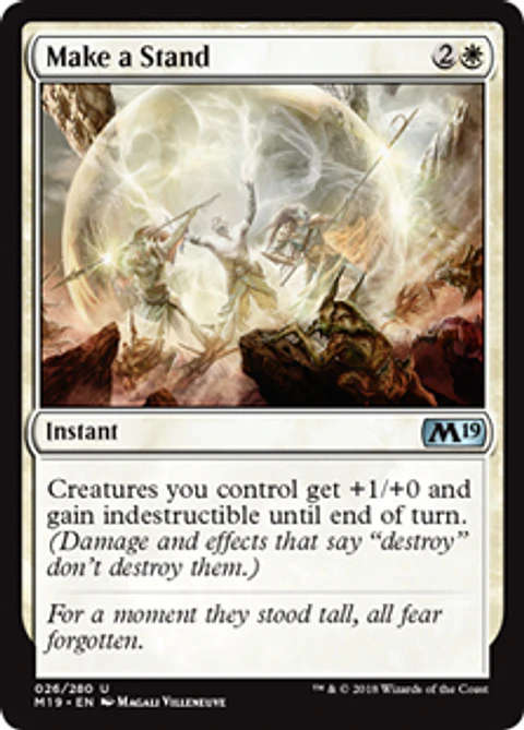 Make a Stand - M19 - U 