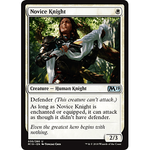 Novice Knight - M19 - U 