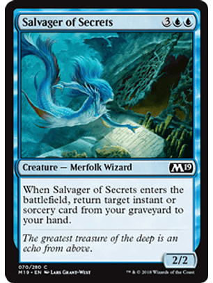 Salvager of Secrets - M19 - C 