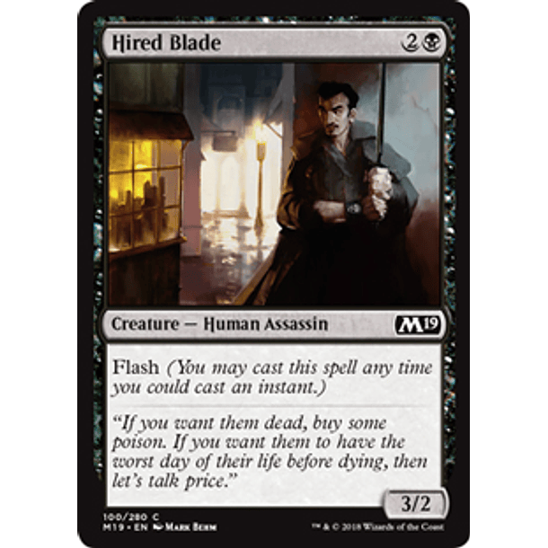 Hired Blade - M19 - C 