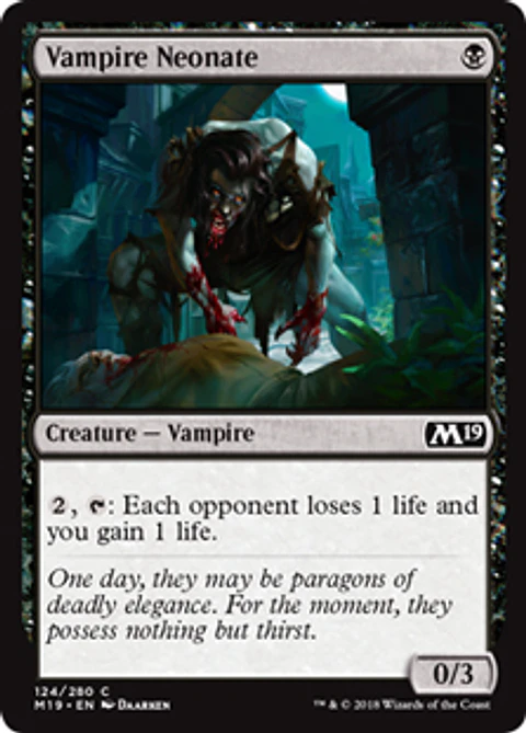 Vampire Neonate - M19 - C 