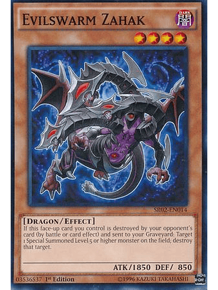 Evilswarm Zahak - SR02-EN014 - Common