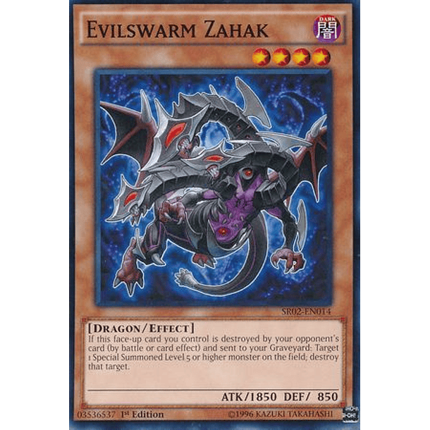 Evilswarm Zahak - SR02-EN014 - Common