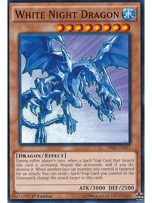 White Night Dragon - SR02-EN011 - Common