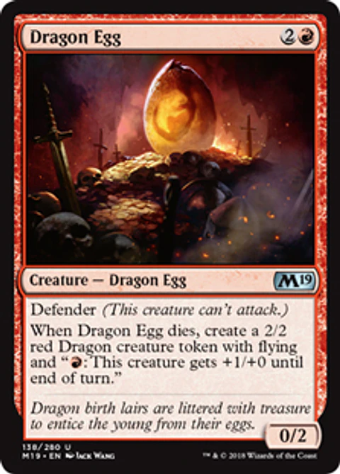 Dragon Egg - M19 - U