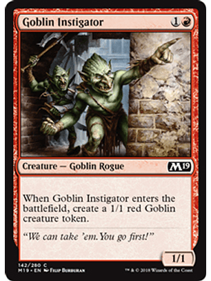 Goblin Instigator - M19 - C 