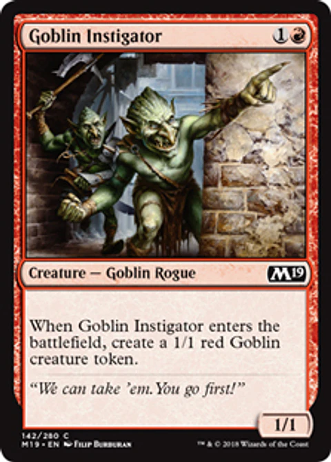 Goblin Instigator - M19 - C 