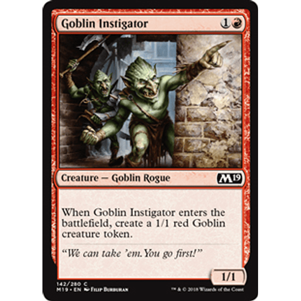 Goblin Instigator - M19 - C 