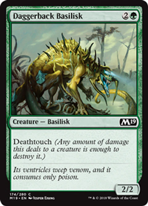 Daggerback Basilisk - M19 - C 