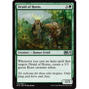  Druid of Horns - M19 - U 