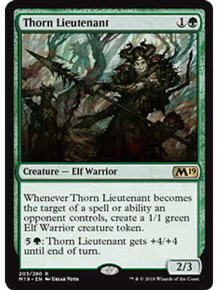Thorn Lieutenant - M19 - R 