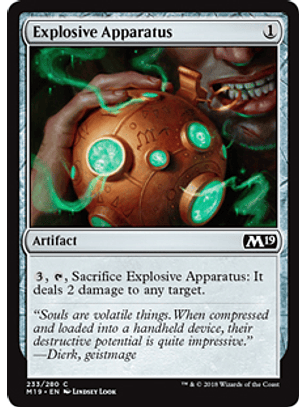 Explosive Apparatus - M19 - C 