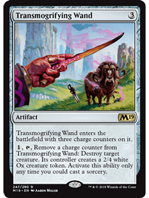 Transmogrifying Wand - M19 - R 
