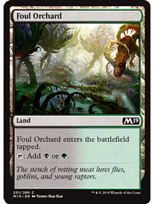 Foul Orchard - M19 - C