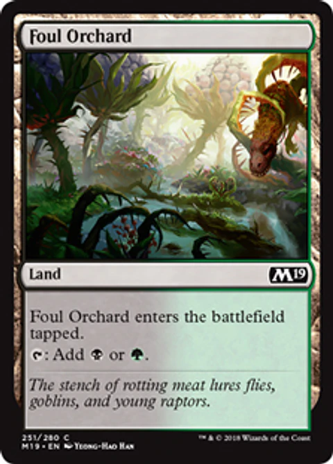 Foul Orchard - M19 - C