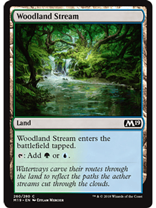 Woodland Stream - M19 - C 