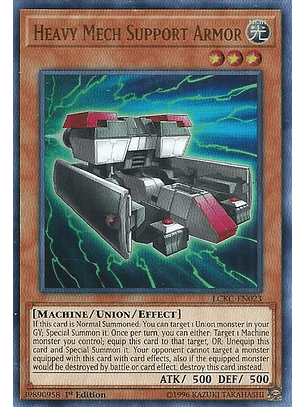 Heavy Mech Support Armor - LCKC-EN023 - Ultra Rare 