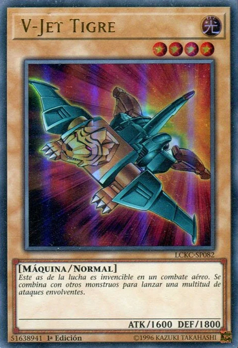 V-Tiger Jet - LCKC-EN082 - Ultra Rare  
