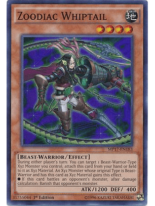 Zoodiac Whiptail - MP17-EN183 - Super Rare