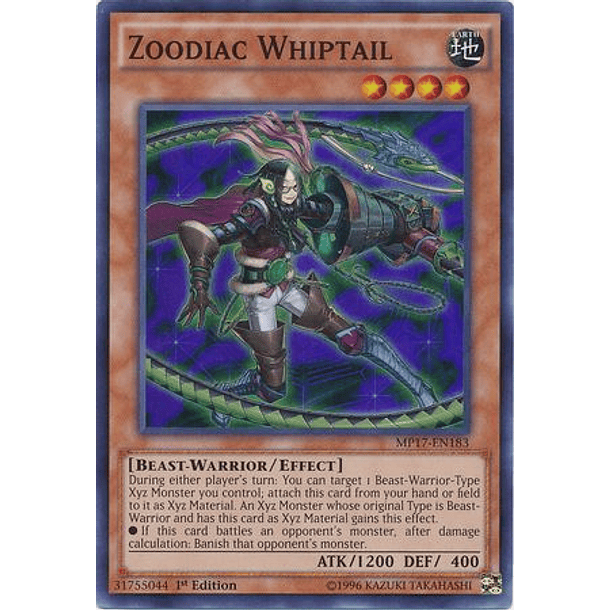 Zoodiac Whiptail - MP17-EN183 - Super Rare