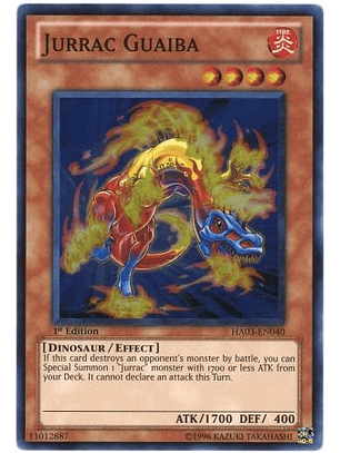 Jurrac Guaiba - HA03-EN040 - Super Rare 