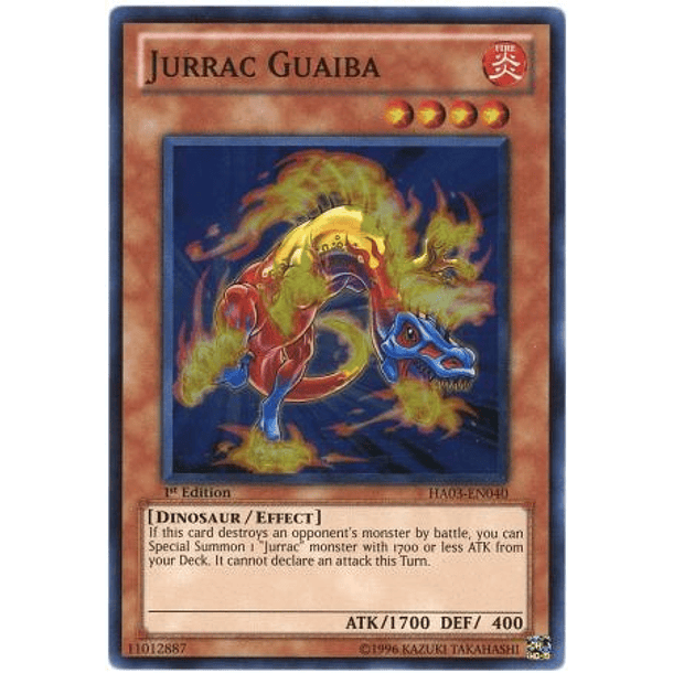Jurrac Guaiba - HA03-EN040 - Super Rare 