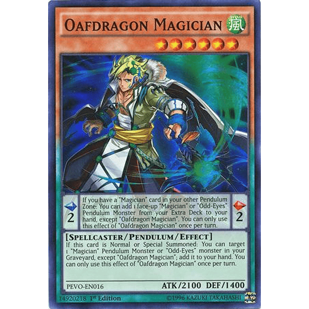Oafdragon Magician - PEVO-EN016 - Super Rare