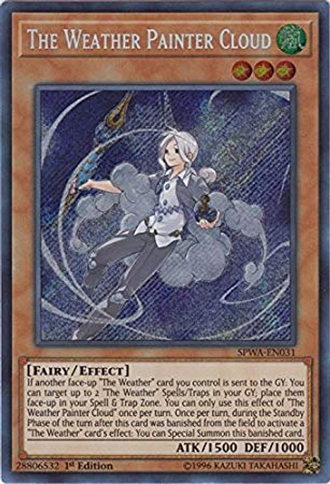 The Weather Painter Cloud - SPWA-EN031 - Secret Rare