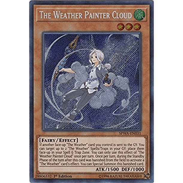 The Weather Painter Cloud - SPWA-EN031 - Secret Rare