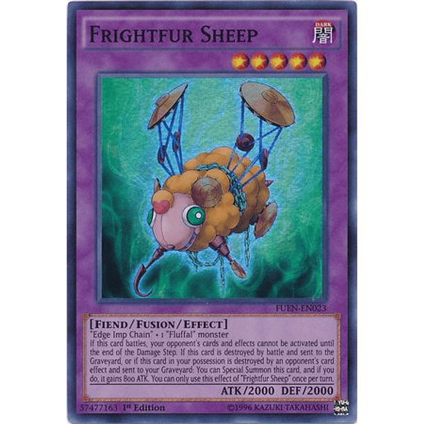 Frightfur Sheep - FUEN-EN023 - Super Rare 