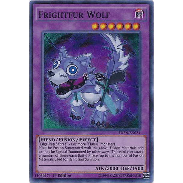 Frightfur Wolf - FUEN-EN021 - Super Rare