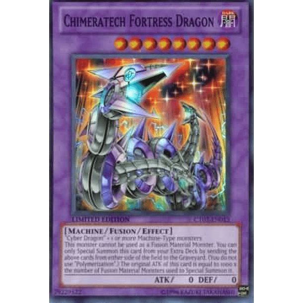 Chimeratech Fortress Dragon - CT07-EN013 - Super Rare