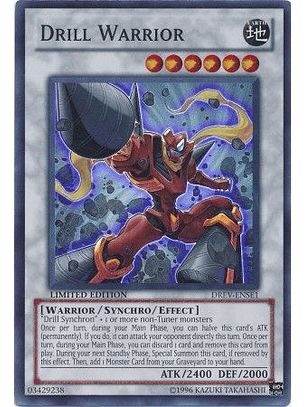 Drill Warrior - DREV-ENSE1 - Super Rare