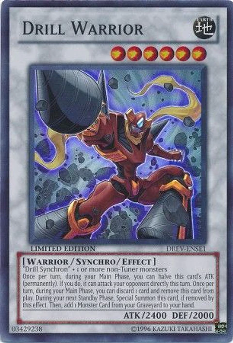 Drill Warrior - DREV-ENSE1 - Super Rare