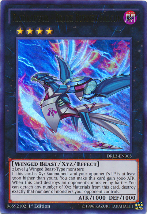 Raidraptor - Blade Burner Falcon - DRL3-EN005 - Ultra Rare