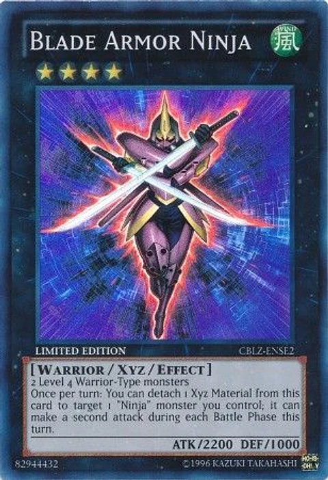 Blade Armor Ninja - CBLZ-ENSE2 - Super Rare