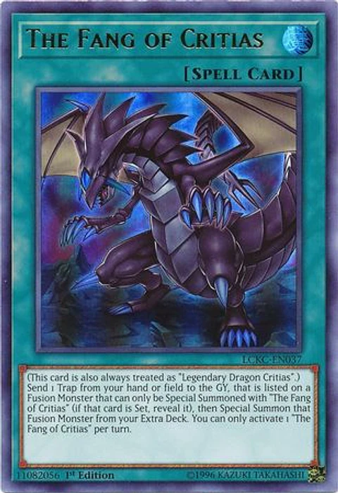 The Fang of Critias - LCKC-EN037 - Ultra Rare 