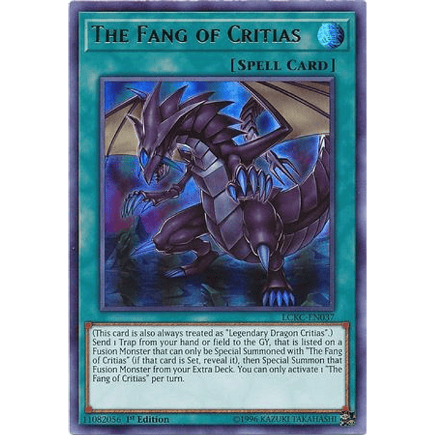The Fang of Critias - LCKC-EN037 - Ultra Rare 