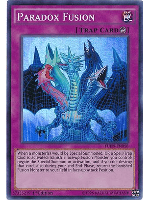 Paradox Fusion - FUEN-EN058 - Super Rare