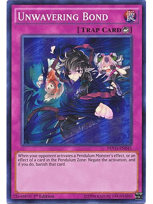 Unwavering Bond - PEVO-EN043 - Super Rare