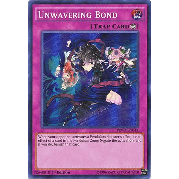 Unwavering Bond - PEVO-EN043 - Super Rare