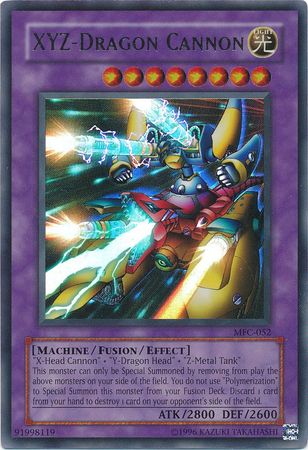 XYZ-Dragon Cannon - MFC-052 - Ultra Rare  1