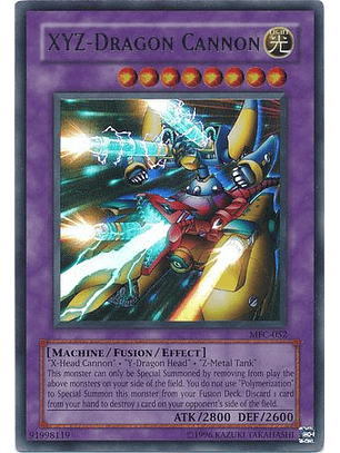 XYZ-Dragon Cannon - MFC-052 - Ultra Rare 